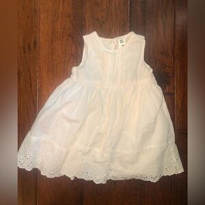 Baby B’gosh white eyelet dress